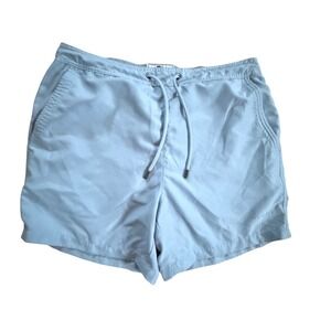 Ted Baker London Mens Light Blue Mesh Lined Swim Trunks Shorts Size 4 Large